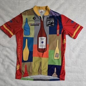 Aussie Nappa wineries Cycling Jersey Men Size Medium